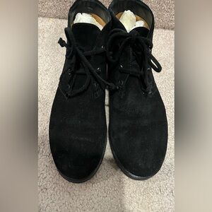 Via Spiga Blk Suede Ankle Boots-Sz 6.5